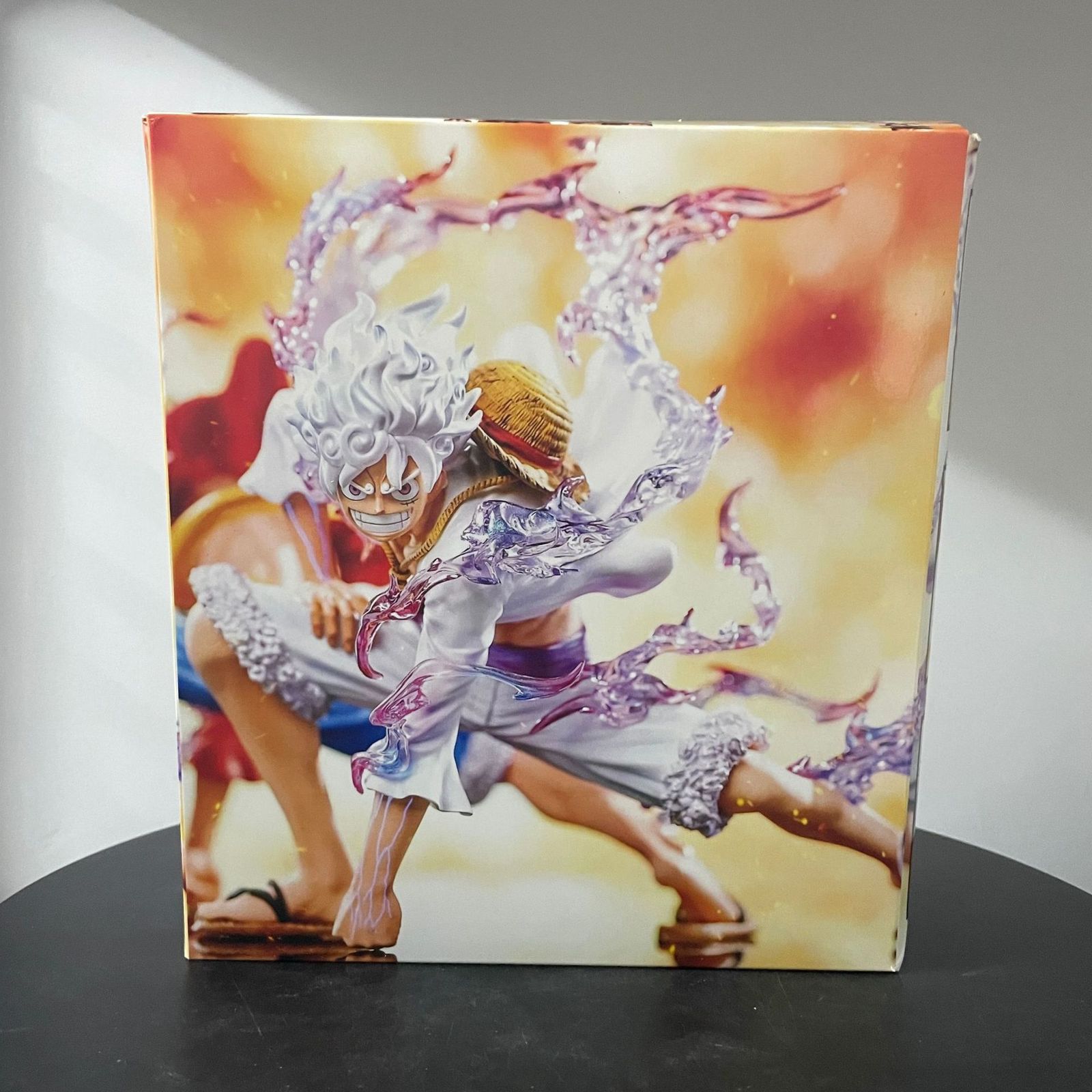 16cm One Piece Figure Luffy Decor Statue With Demon Fruit