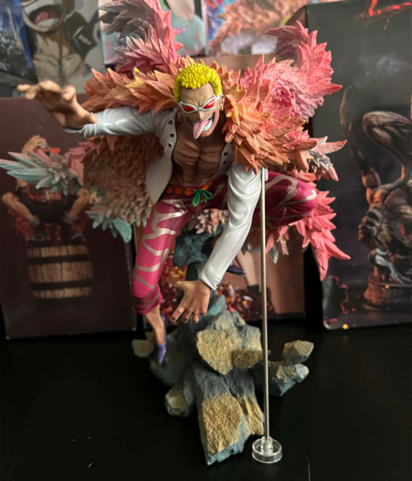 Original One Piece Donquixote Doflamingo  Action Figure 34 cm