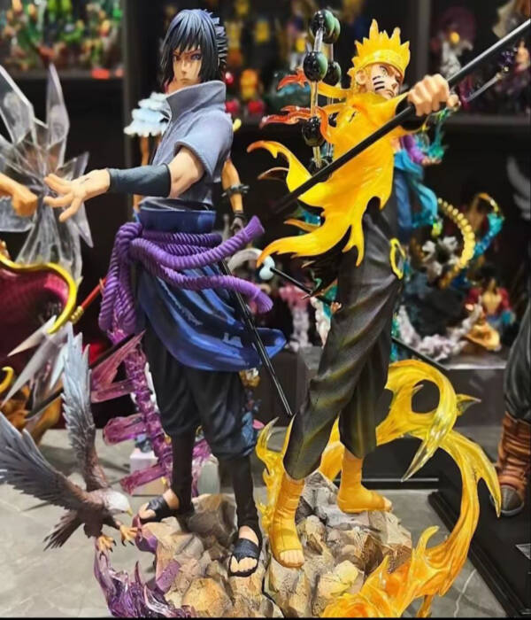 Naruto & Saskue Duo Action Figure Set - Naruto |Shippuden 38 cm