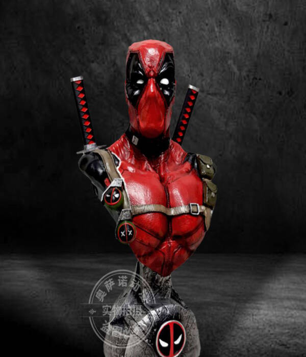 Marvel Deadpool Figurine Bust Statue