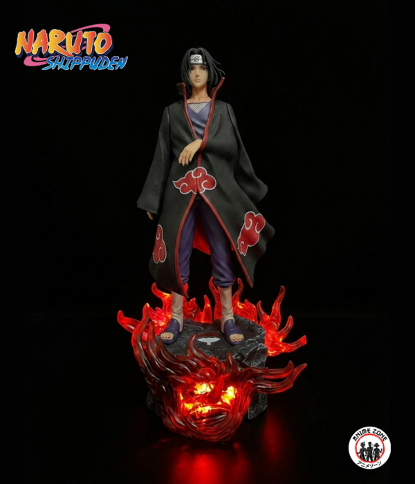 Itachi Uchiha Fire Series Led Figure 40cm