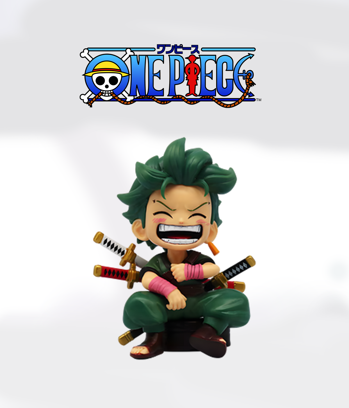 One Piece chibi Figures – 14.5 cm Roronoa Zoro , Yamato & Ace chibi Figures - Image 5
