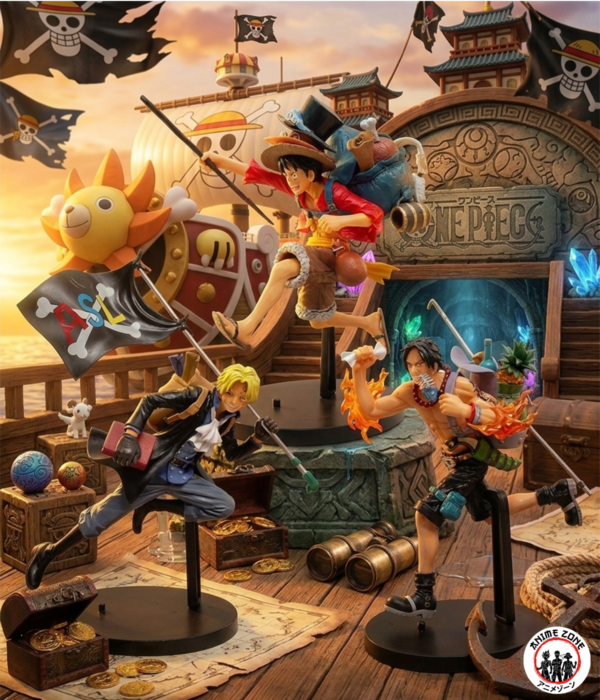 One Piece Mania Brotherhood Figures 15cm