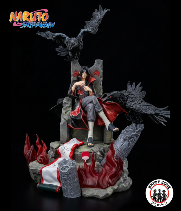 Naruto Shippuden : Itachi Uchiha "Throne of Crows" 33cm Premium Action Figure
