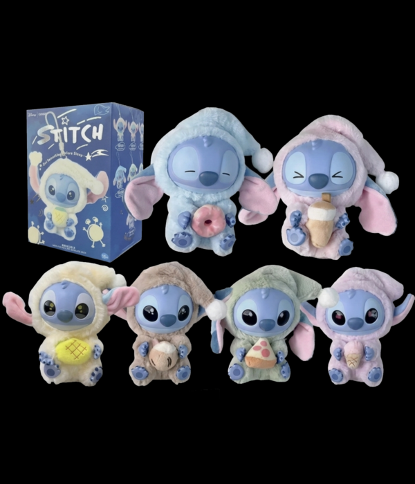 Labubu Stitch Blind box Plush toys