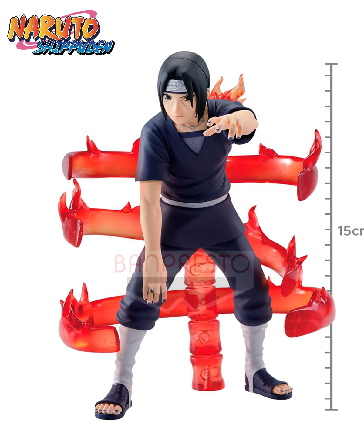 Banpresto - Naruto Shippuden - Uchiha Itachi, Bandai Spirits Effectreme Figure - Image 6