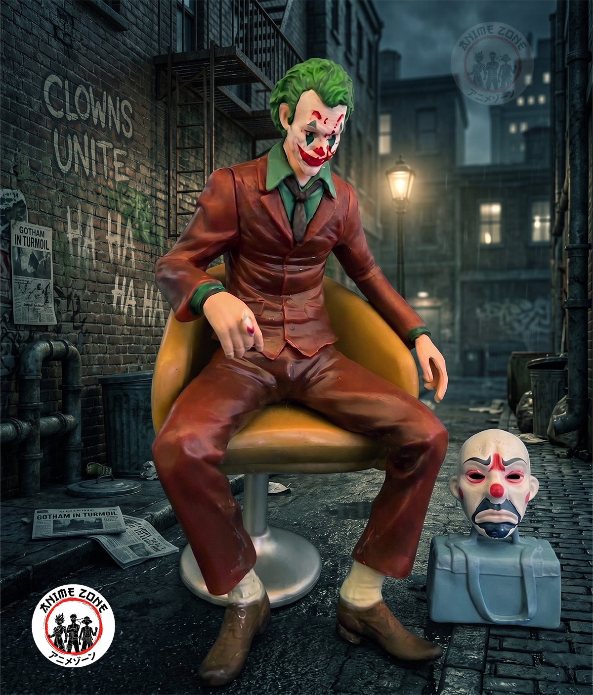 Joker (2019) Arthur Fleck Sitting 16cm