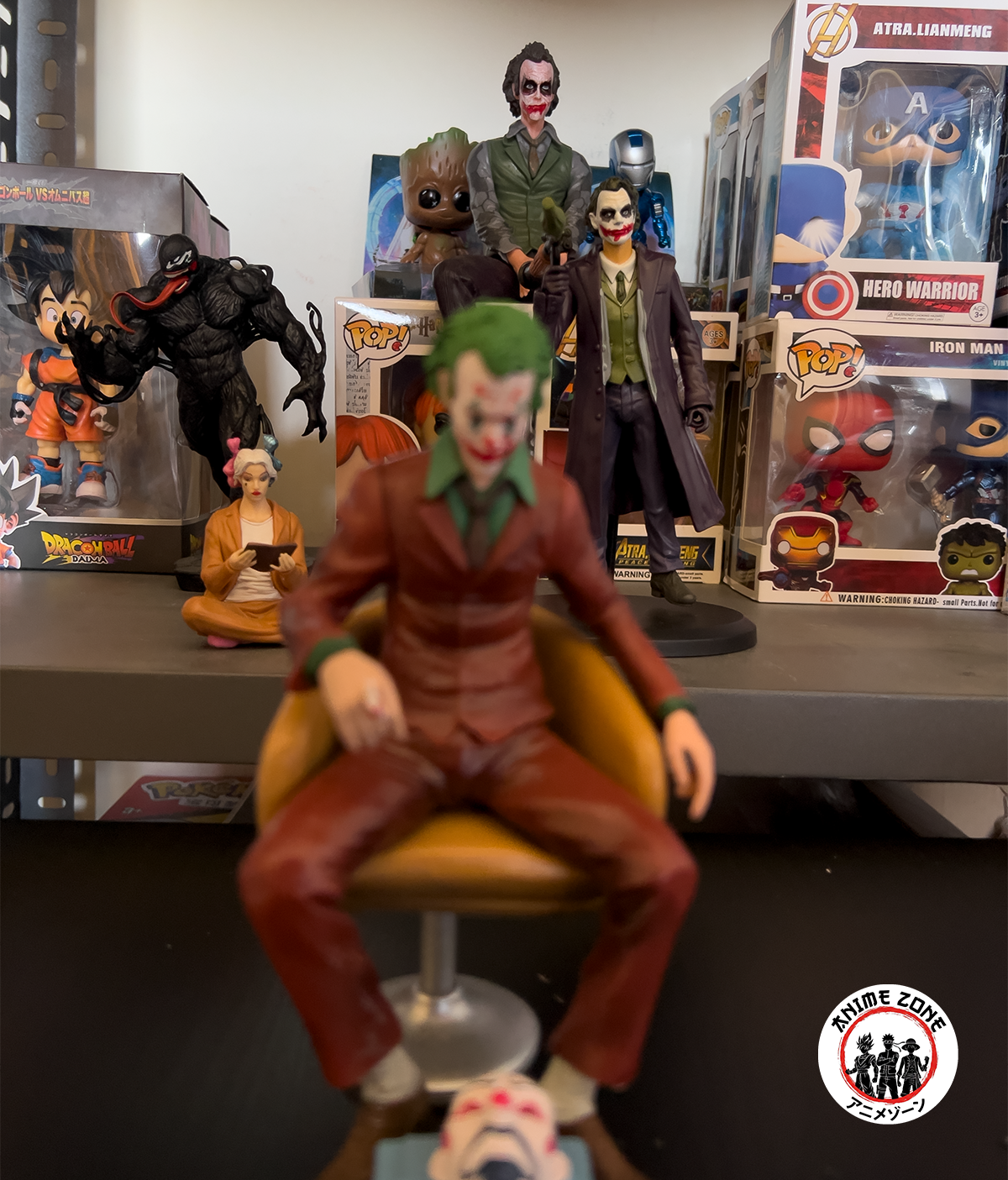 Joker (2019) Arthur Fleck Sitting 16cm - Image 7