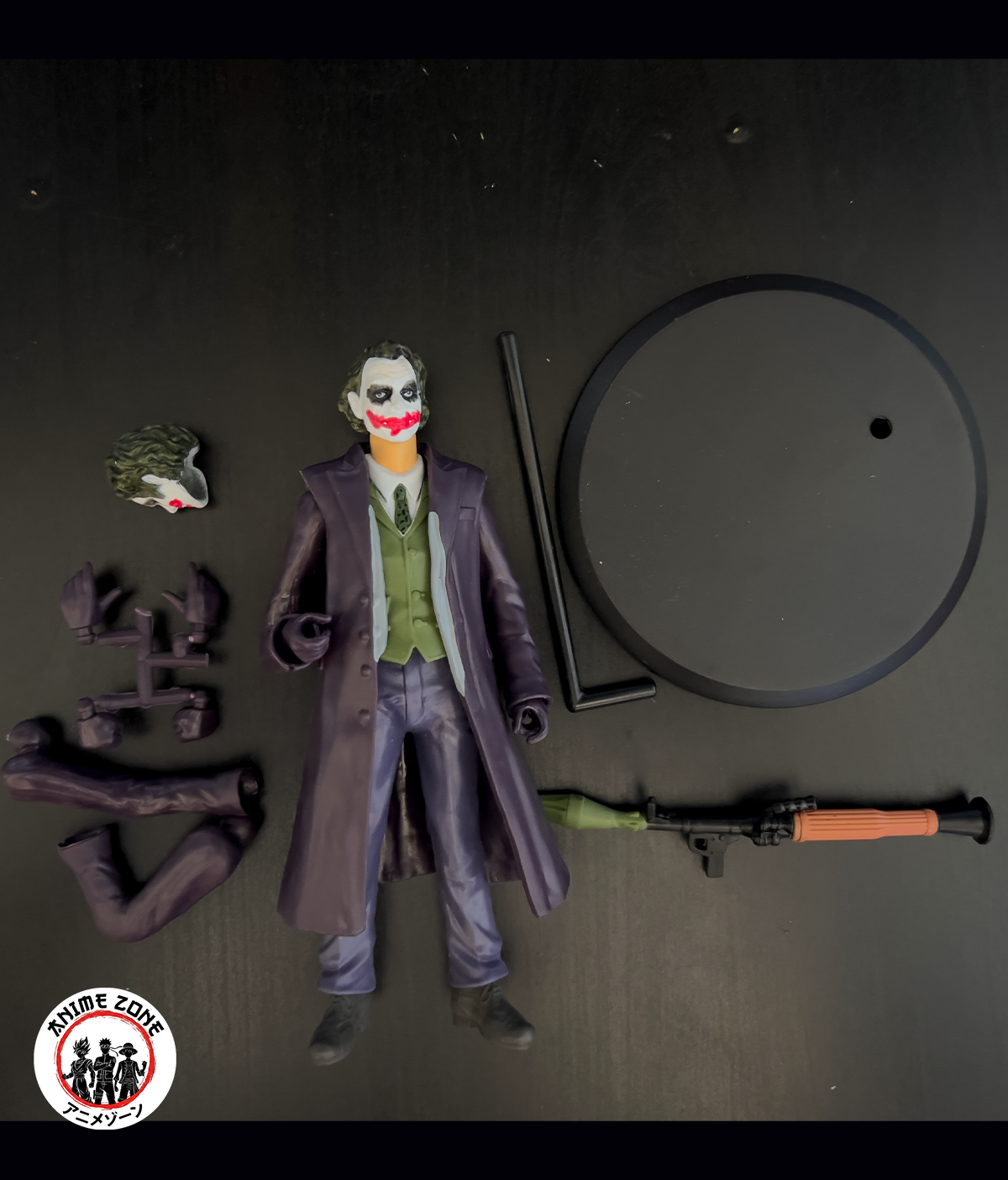 Joker Figure and Rocket Launcher - Image 7
