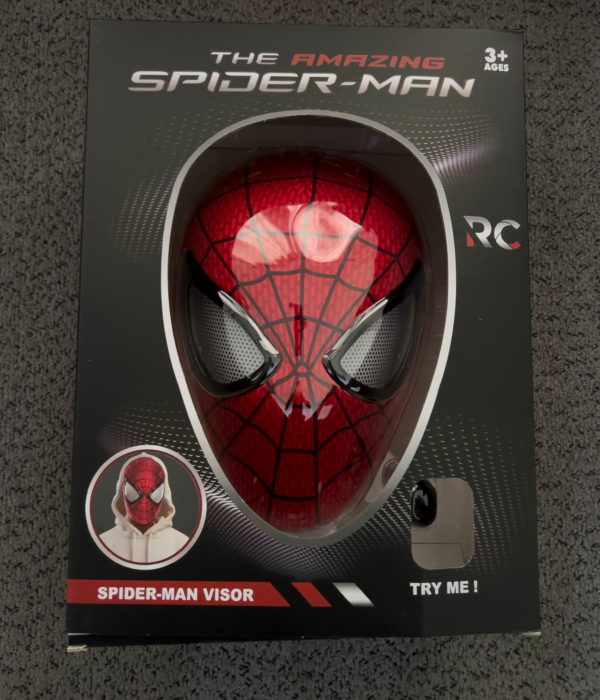 The Amazing Spider-Man Led Mask Interactive Smart Visor (RC Edition)