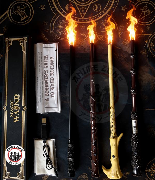 Harry Potter Fire Wand with Real Flame Shooting Effect