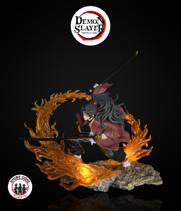 Demon Slayer - LED Yoriichi Tsugikuni Sun Breathing Action Figure 24cm