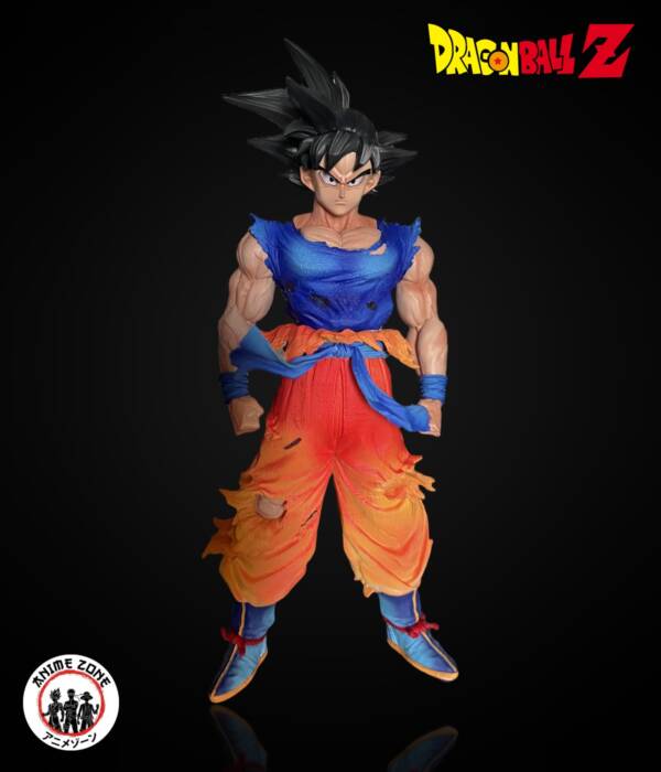 DRAGON BALL Z GOKU JT Black Hair Son Goku Anime Figure 31CM