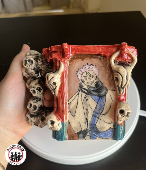 Handmade Jujutsu Kaisen Sukuna Mug