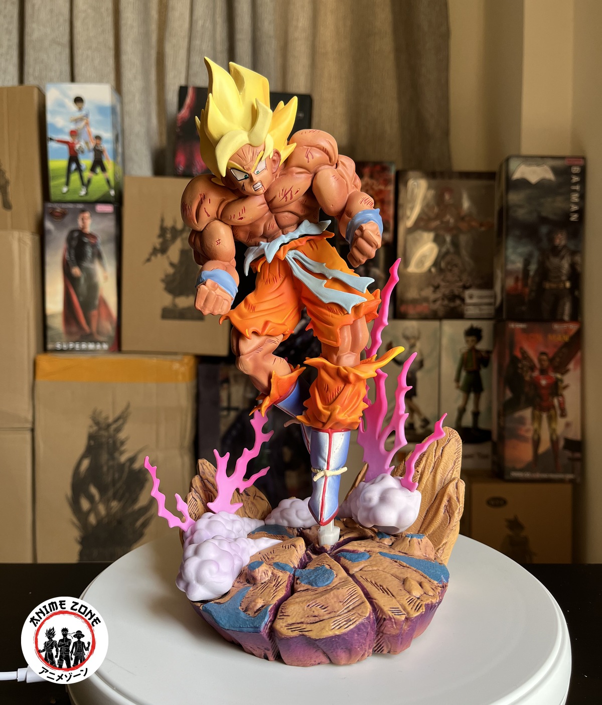 Dragon Ball Z Son Goku Figure Super Saiyan Goku Pvc Action Figures 28cm - Image 2