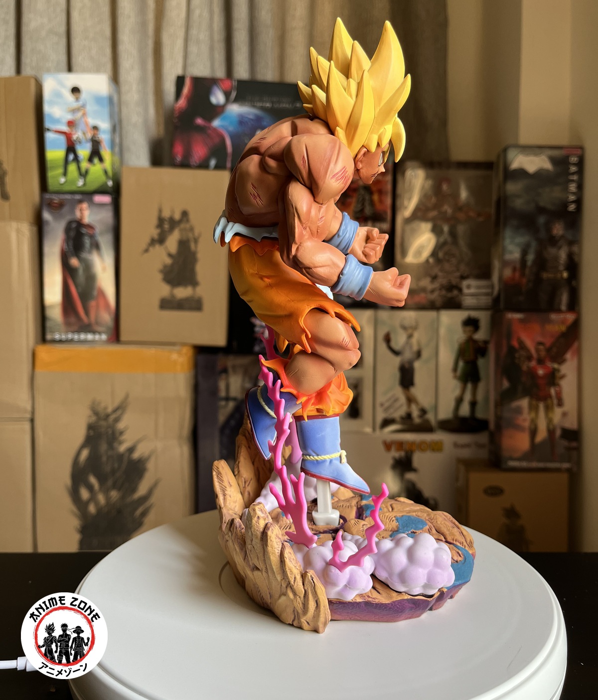 Dragon Ball Z Son Goku Figure Super Saiyan Goku Pvc Action Figures 28cm - Image 3