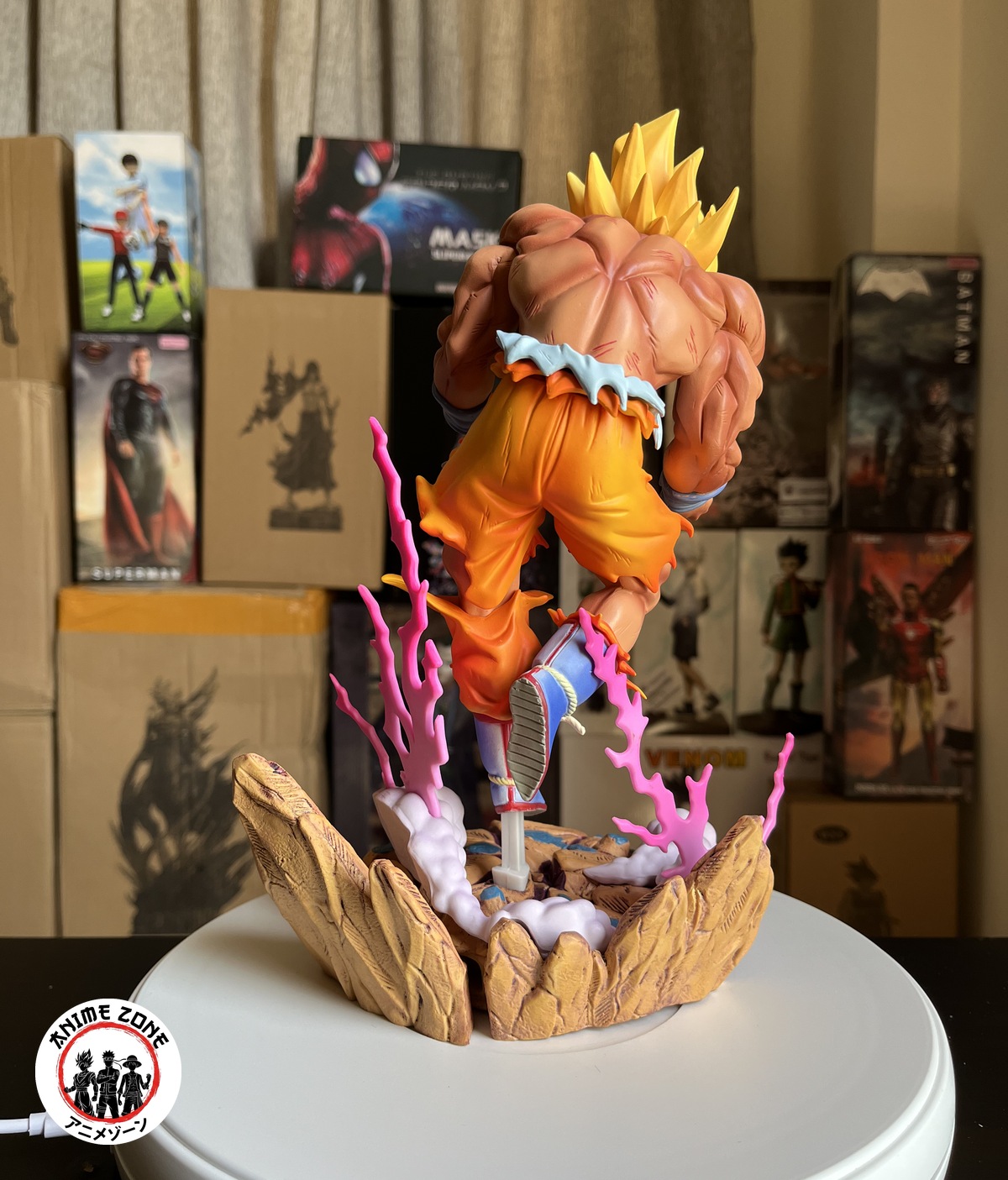Dragon Ball Z Son Goku Figure Super Saiyan Goku Pvc Action Figures 28cm - Image 4