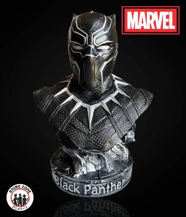Black Panther Bust Figure Resin Model Statue 36cm