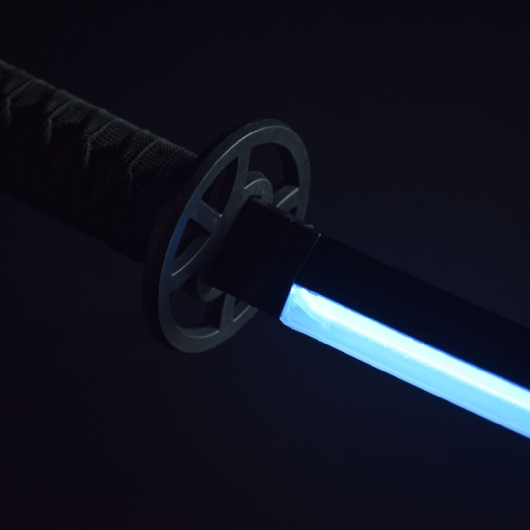 RGB Smoke Katana Sword – 104cm Multi-Color LED Glowing Blade - Image 4