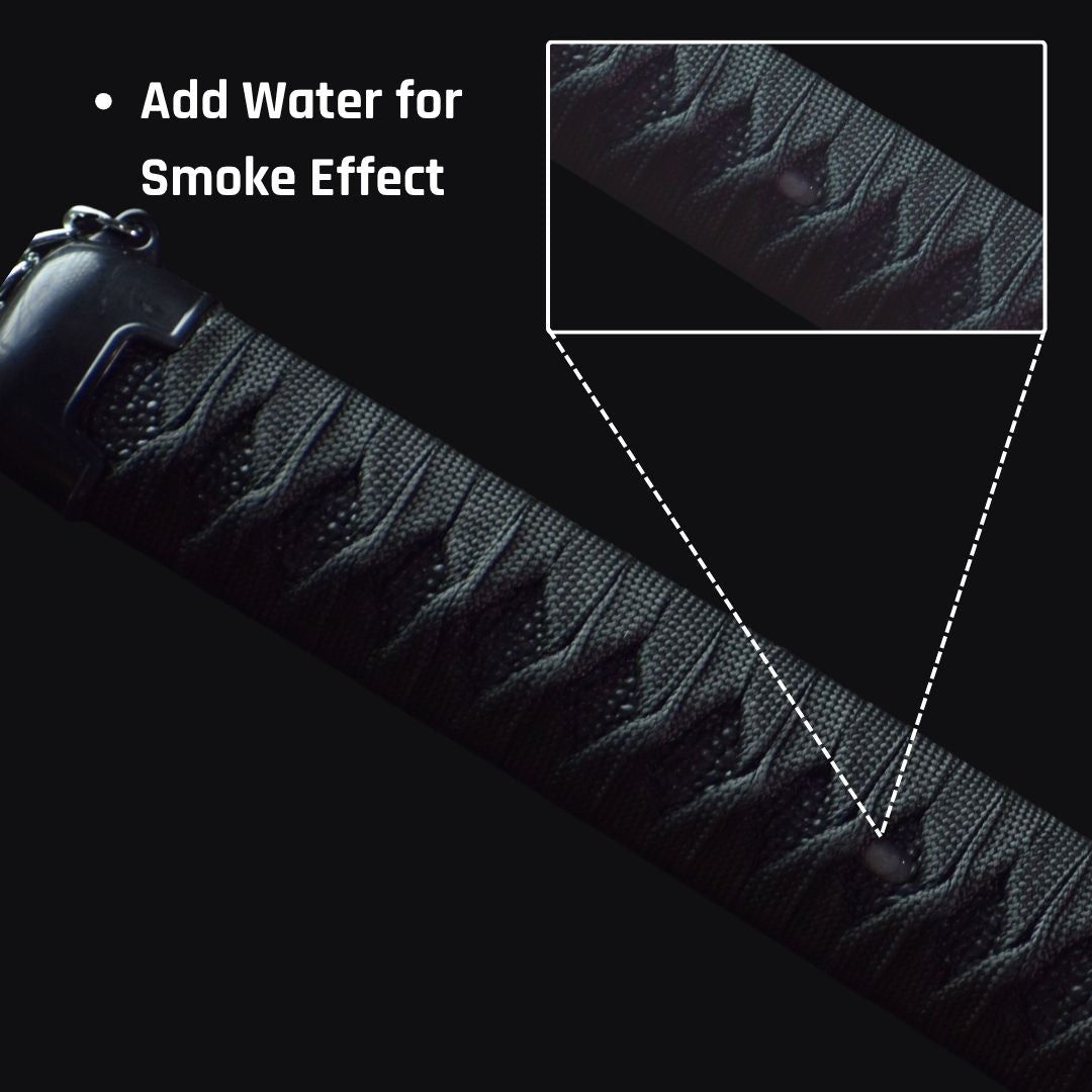 RGB Smoke Katana Sword – 104cm Multi-Color LED Glowing Blade - Image 5